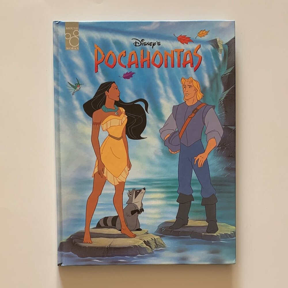 Pocahontas (1995, Hardcover, 1st Edition/Print) Vintage Walt Disney Picture Book